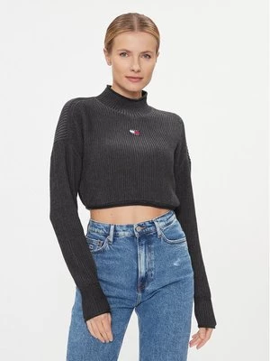 Obrázek produktu Tommy Jeans Svetr Badge DW0DW16519 Černá Regular Fit
