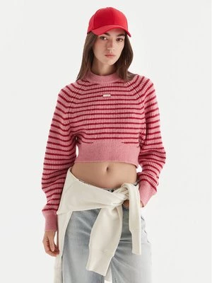 Obrázek produktu Tommy Jeans Svetr Badge DW0DW21677 Růžová Regular Fit