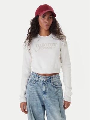 Obrázek produktu Tommy Jeans Svetr Chenille DW0DW22028 Écru Regular Fit