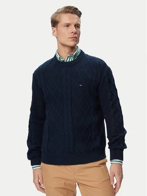 Obrázek produktu Tommy Jeans Svetr DM0DM23405 Tmavomodrá Regular Fit