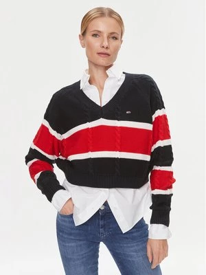 Obrázek produktu Tommy Jeans Svetr DW0DW15941 Barevná Regular Fit