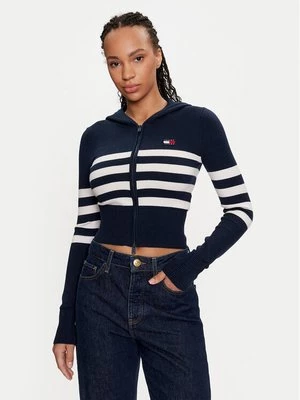 Obrázek produktu Tommy Jeans Svetr DW0DW18524 Tmavomodrá Slim Fit