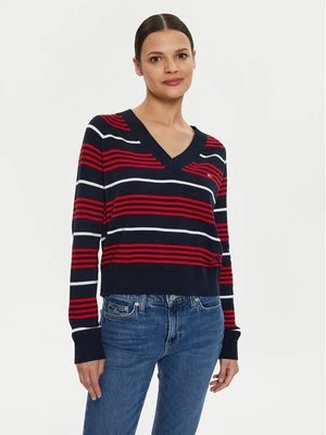 Obrázek produktu Tommy Jeans Svetr DW0DW18652 Tmavomodrá Relaxed Fit