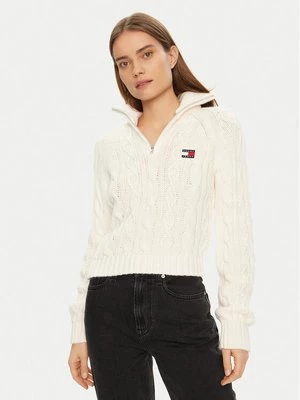 Obrázek produktu Tommy Jeans Svetr DW0DW20269 Écru Regular Fit