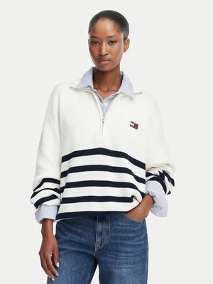 Obrázek produktu Tommy Jeans Svetr DW0DW22928 Krémová Regular Fit