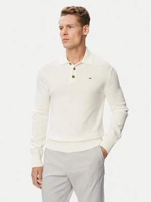 Obrázek produktu Tommy Jeans Svetr Essential DM0DM20304 Bílá Slim Fit