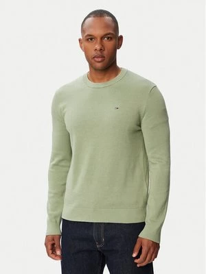 Obrázek produktu Tommy Jeans Svetr Essential DM0DM22853 Zelená Slim Fit