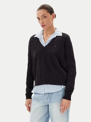 Obrázek produktu Tommy Jeans Svetr Essential DW0DW19888 Černá Regular Fit