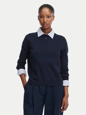 Obrázek produktu Tommy Jeans Svetr Essential DW0DW20159 Tmavomodrá Regular Fit