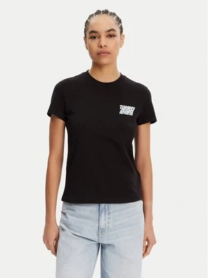 Obrázek produktu Tommy Jeans T-Shirt Bubble DW0DW21338 Černá Regular Fit