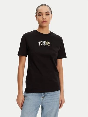Obrázek produktu Tommy Jeans T-Shirt Color Varsity DW0DW21337 Černá Relaxed Fit