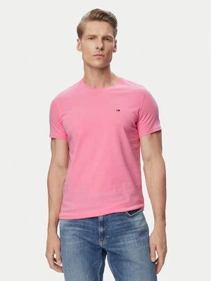 Obrázek produktu Tommy Jeans T-Shirt DM0DM04411 Světle růžová Slim Fit