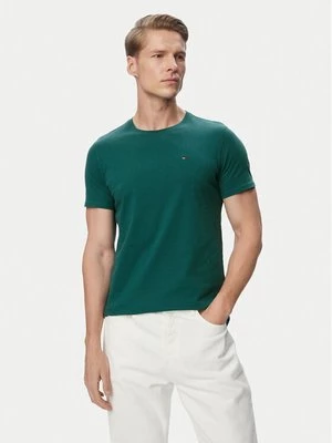 Obrázek produktu Tommy Jeans T-Shirt DM0DM04411 Tmavě zelená Slim Fit