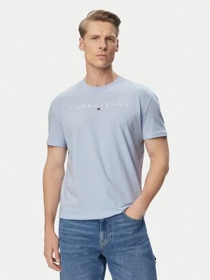 Obrázek produktu Tommy Jeans T-Shirt DM0DM20744 Světle modrá Regular Fit