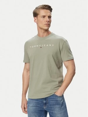 Obrázek produktu Tommy Jeans T-Shirt DM0DM20744 Zelená Regular Fit