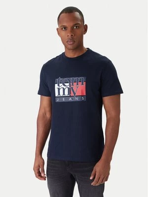 Obrázek produktu Tommy Jeans T-Shirt DM0DM21977 Tmavomodrá Regular Fit