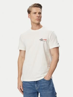 Obrázek produktu Tommy Jeans T-Shirt DM0DM22538 Bílá Slim Fit