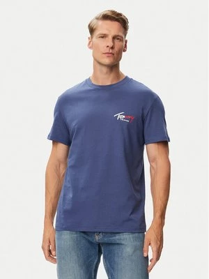 Obrázek produktu Tommy Jeans T-Shirt DM0DM22538 Modrá Regular Fit