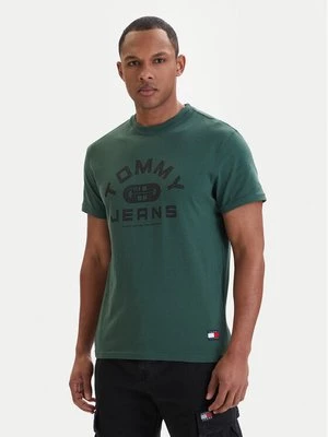 Obrázek produktu Tommy Jeans T-Shirt DM0DM22551 Zelená Regular Fit