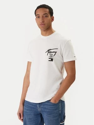 Obrázek produktu Tommy Jeans T-Shirt DM0DM22553 Bílá Regular Fit
