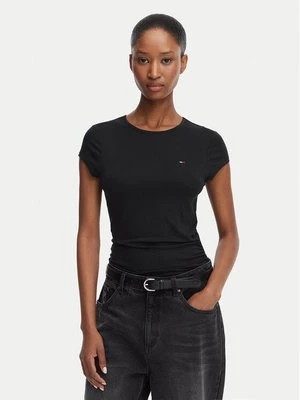 Obrázek produktu Tommy Jeans T-Shirt Draped DW0DW22802 Černá Slim Fit
