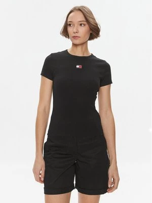 Obrázek produktu Tommy Jeans T-Shirt DW0DW17881 Černá Slim Fit