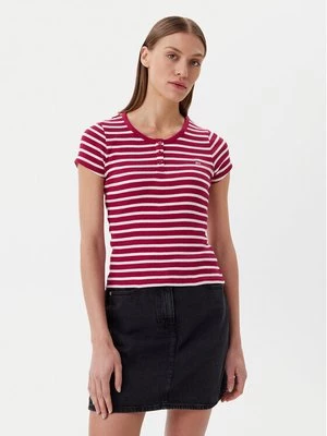 Obrázek produktu Tommy Jeans T-Shirt DW0DW19502 Růžová Slim Fit