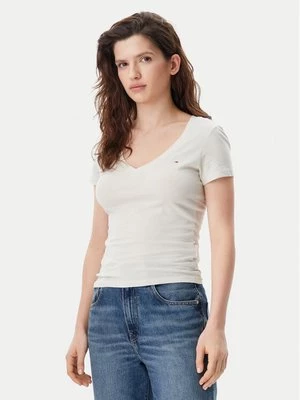 Obrázek produktu Tommy Jeans T-Shirt DW0DW20458 Světle béžová Slim Fit