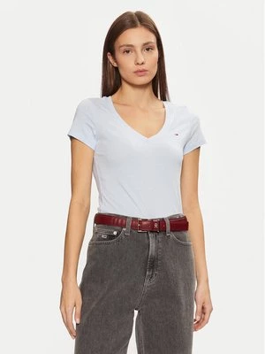 Obrázek produktu Tommy Jeans T-Shirt DW0DW20458 Světle modrá Slim Fit