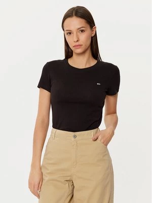 Obrázek produktu Tommy Jeans T-Shirt DW0DW20459 Černá Slim Fit