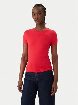 Obrázek produktu Tommy Jeans T-Shirt DW0DW20459 Červená Slim Fit