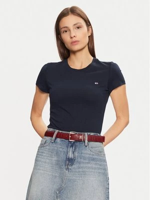 Obrázek produktu Tommy Jeans T-Shirt DW0DW20459 Tmavomodrá Slim Fit