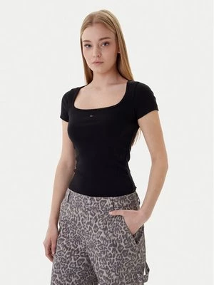 Obrázek produktu Tommy Jeans T-Shirt DW0DW21837 Černá Slim Fit