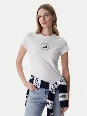 Obrázek produktu Tommy Jeans T-Shirt DW0DW22273 Bílá Slim Fit