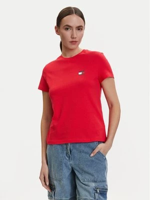 Obrázek produktu Tommy Jeans T-Shirt DW0DW22274 Červená Regular Fit