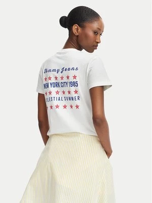 Obrázek produktu Tommy Jeans T-Shirt DW0DW23481 Bílá Regular Fit