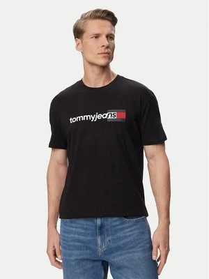 Obrázek produktu Tommy Jeans T-Shirt Entry Dna DM0DM23406 Černá Regular Fit