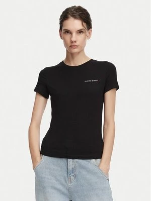 Obrázek produktu Tommy Jeans T-Shirt Ess Logo DW0DW23479 Černá Slim Fit