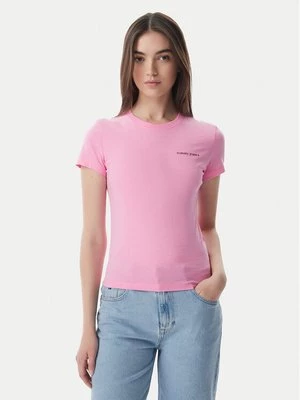 Obrázek produktu Tommy Jeans T-Shirt Ess Logo DW0DW23479 Světle růžová Slim Fit