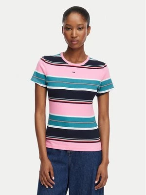 Obrázek produktu Tommy Jeans T-Shirt Essential DW0DW17383 Barevná Slim Fit