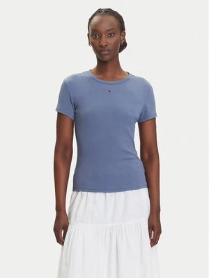 Obrázek produktu Tommy Jeans T-Shirt Essential DW0DW17383 Modrá Slim Fit