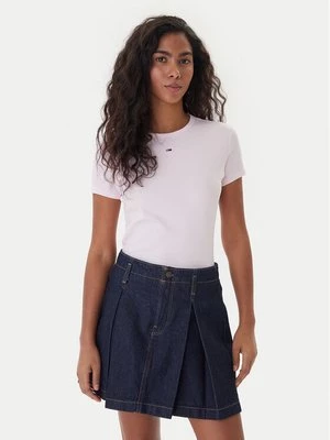 Obrázek produktu Tommy Jeans T-Shirt Essential DW0DW17383 Růžová Slim Fit