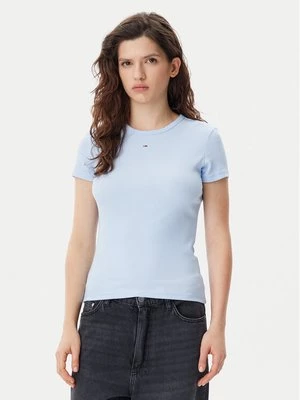Obrázek produktu Tommy Jeans T-Shirt Essential DW0DW17383 Světle modrá Slim Fit