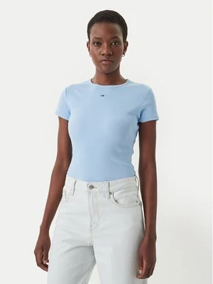 Obrázek produktu Tommy Jeans T-Shirt Essential DW0DW17383 Světle modrá Slim Fit