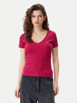 Obrázek produktu Tommy Jeans T-Shirt Essential DW0DW17385 Růžová Slim Fit