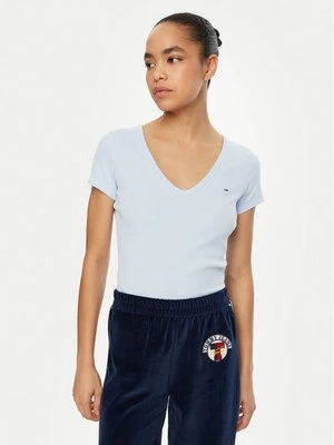 Obrázek produktu Tommy Jeans T-Shirt Essential DW0DW17385 Světle modrá Slim Fit