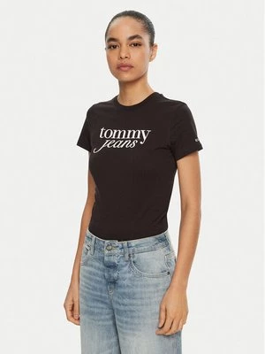 Obrázek produktu Tommy Jeans T-Shirt Essential DW0DW19447 Černá Slim Fit