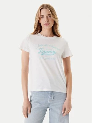 Obrázek produktu Tommy Jeans T-Shirt Essential DW0DW21404 Bílá Regular Fit