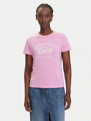 Obrázek produktu Tommy Jeans T-Shirt Essential DW0DW21404 Růžová Regular Fit