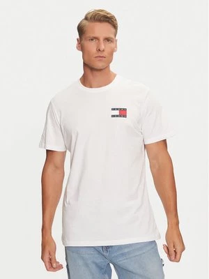Obrázek produktu Tommy Jeans T-Shirt Essential Flag DM0DM20740 Bílá Slim Fit